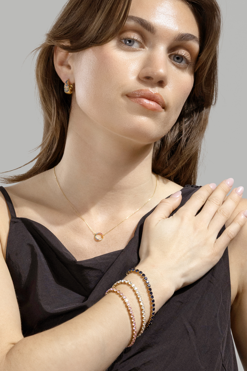 Bracelet Brillara - 18k Plaqué or