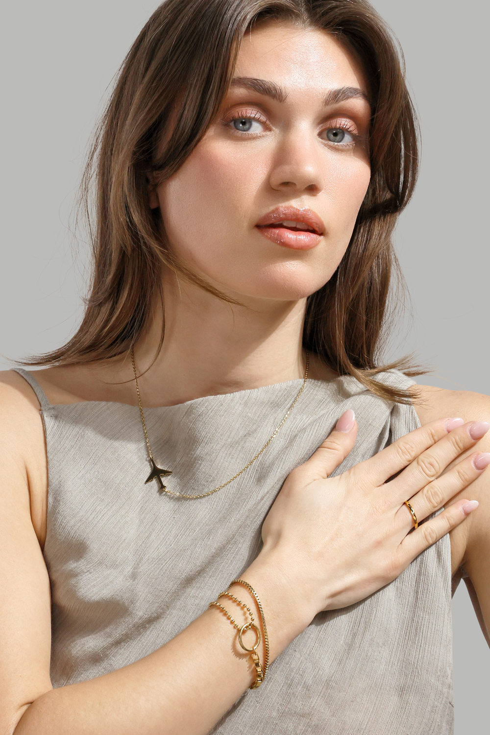 Bracelet Elysian - 18k Plaqué or