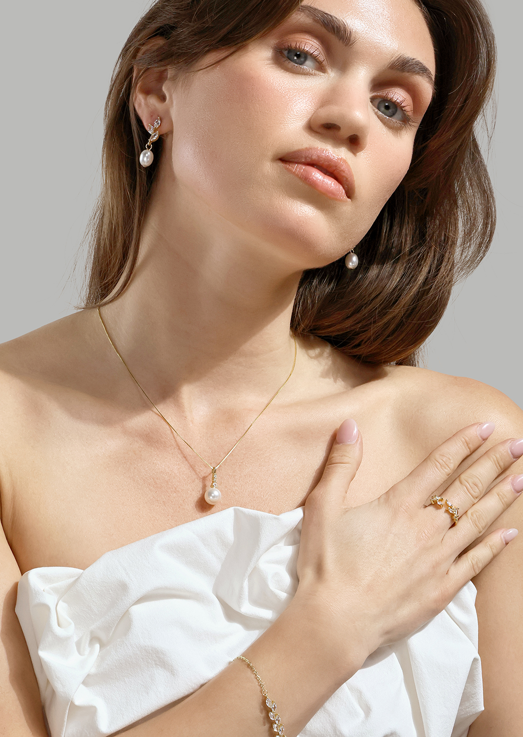 Collier Isla Pearl - 18k Plaqué or