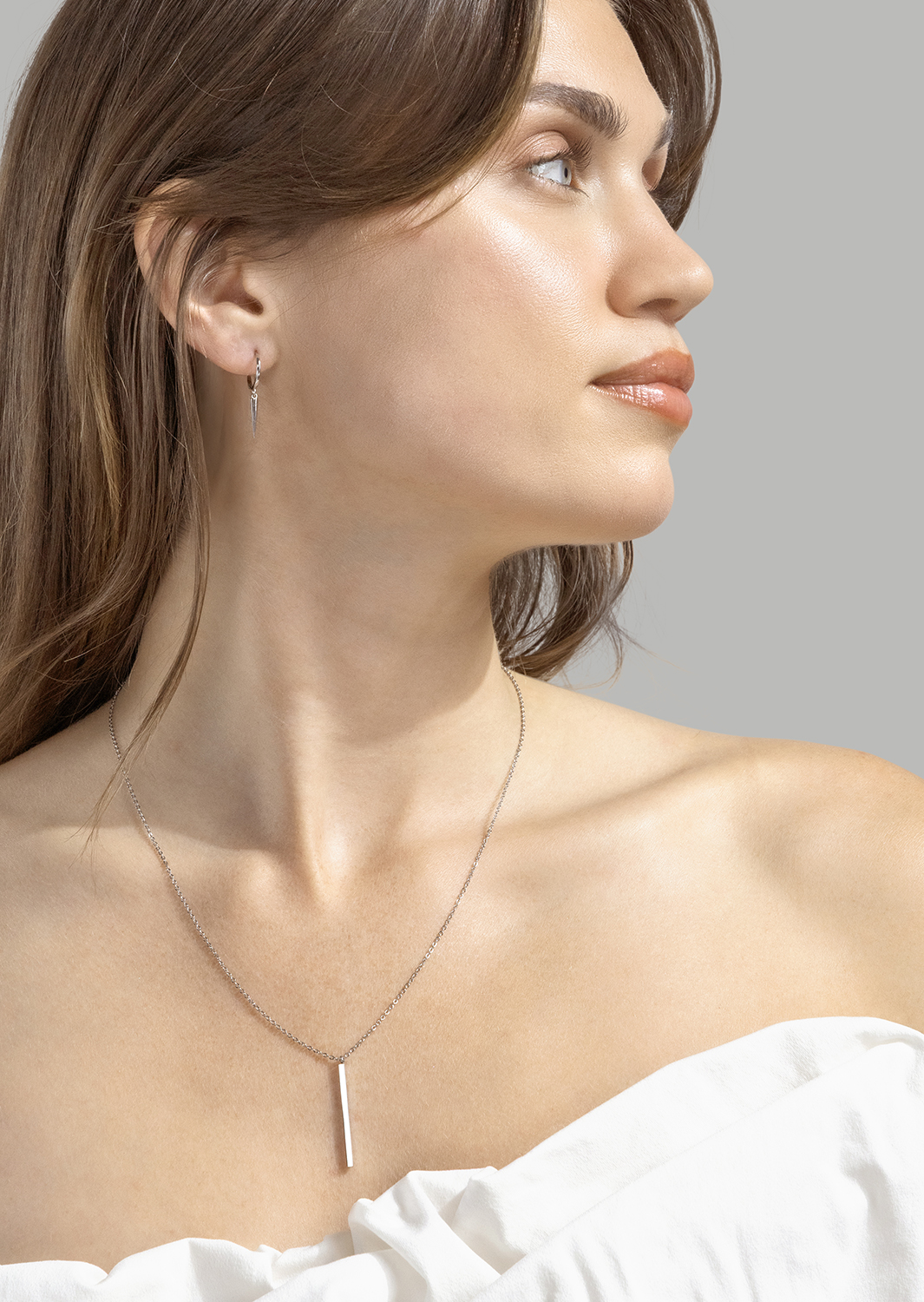Bracelet Lineara - Plaqué argent