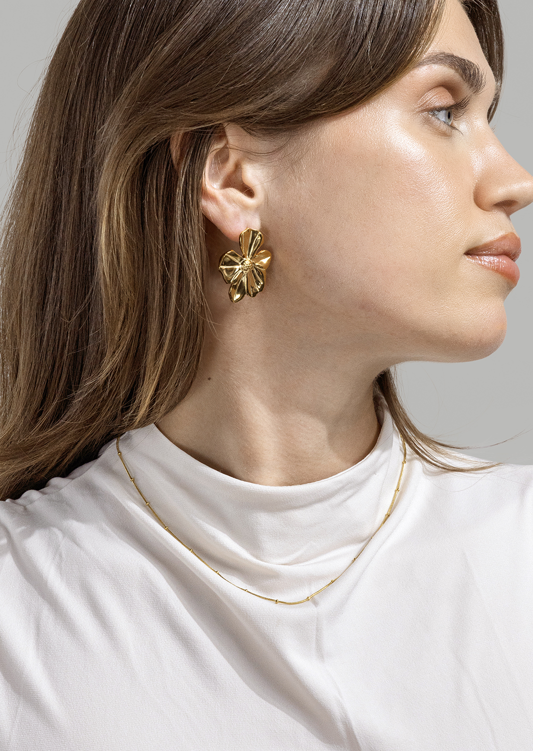 Collier Dots - 18k Plaqué or