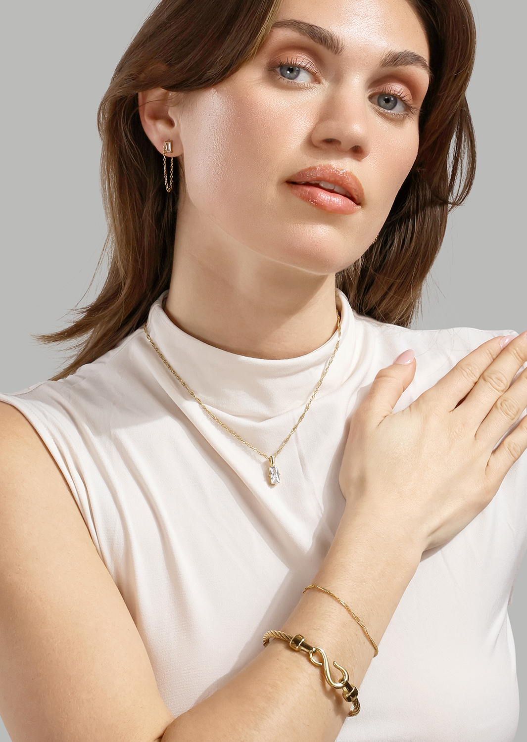 Bracelet Charmly - 18k Plaqué or