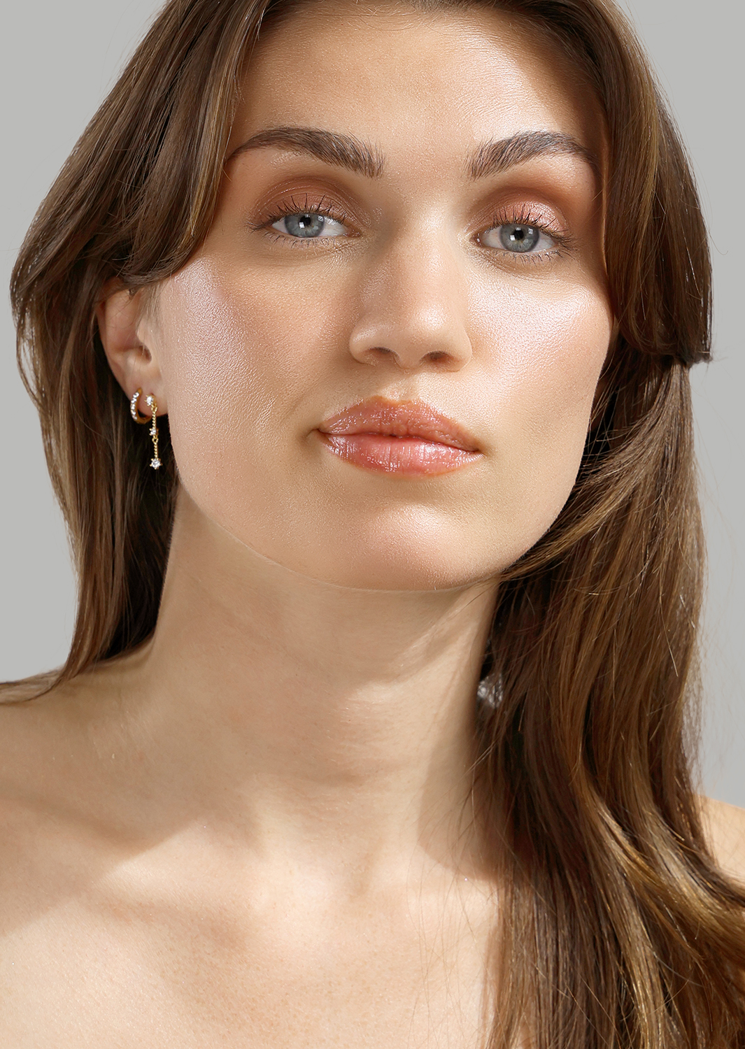 Boucle d’oreille Sparklingers - 18k Plaquée or