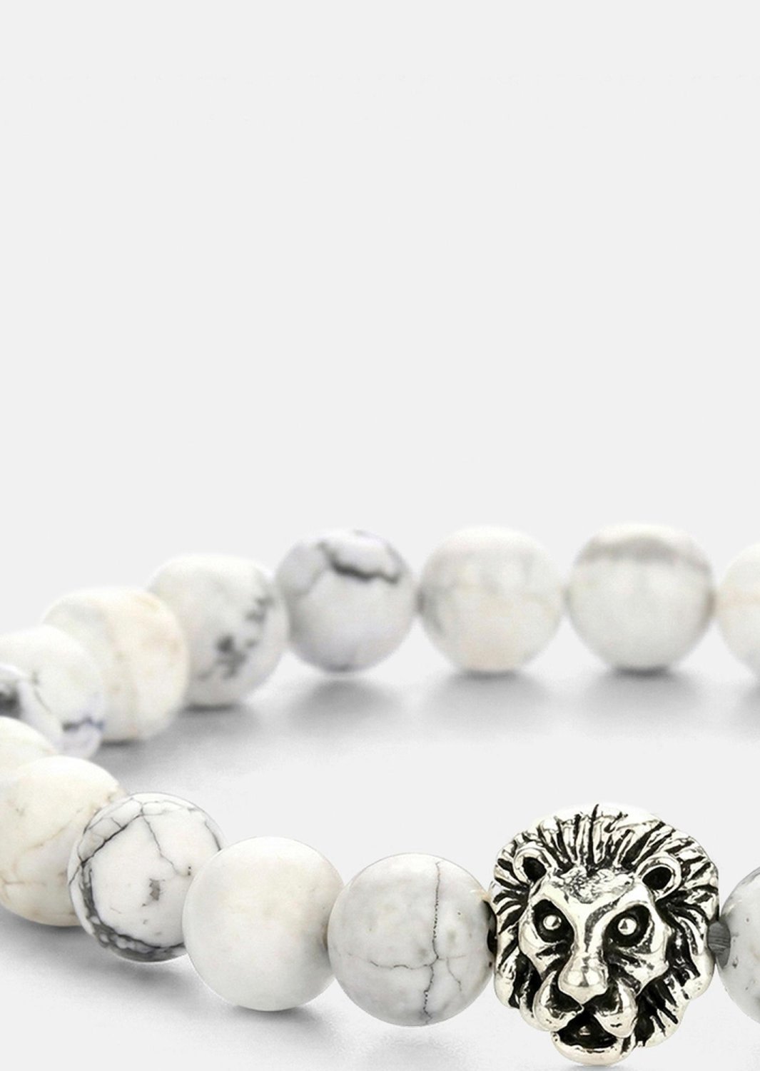 Bracelet perlé Lions Crest