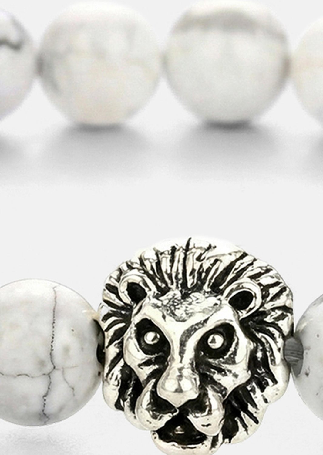 Bracelet perlé Lions Crest
