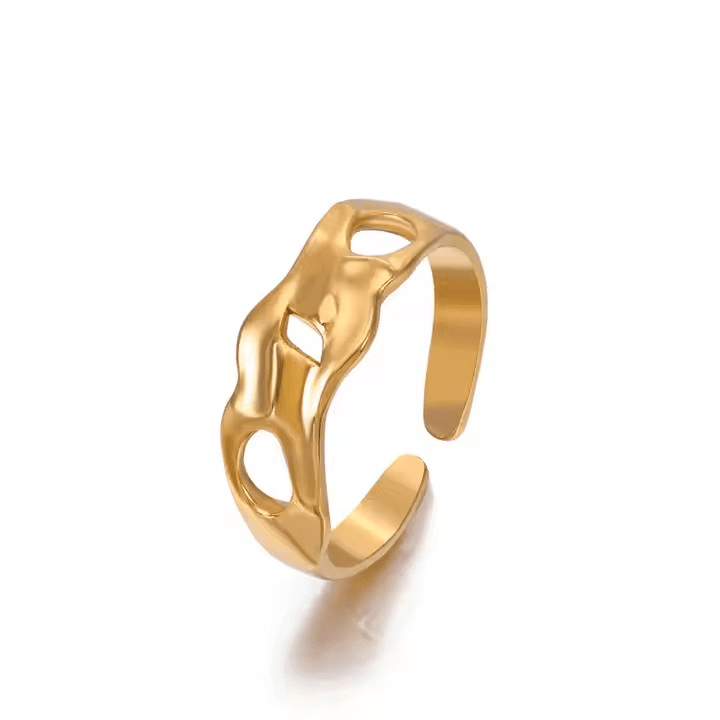 Bague Amara - Plaqué or 18k