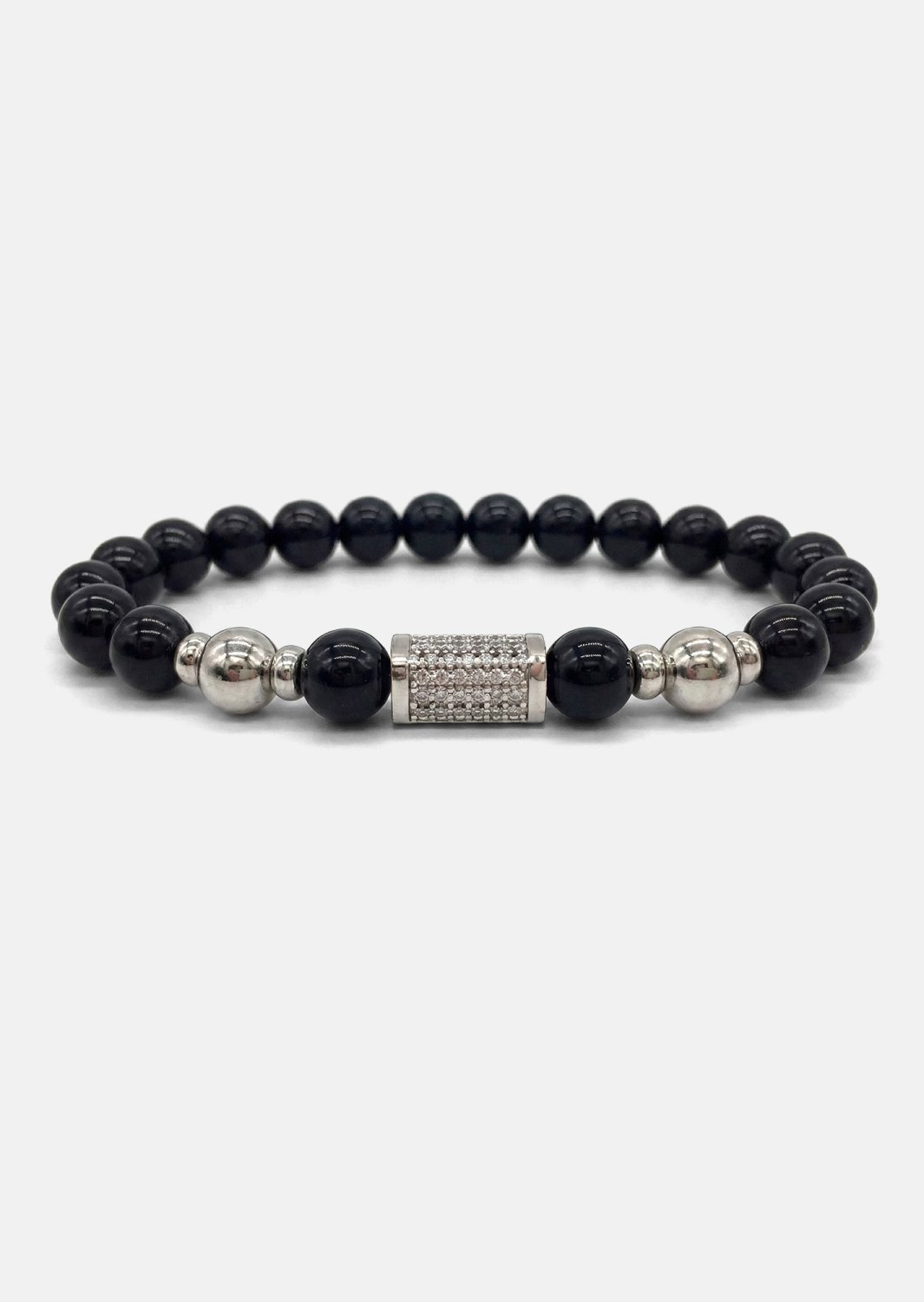 Bracelet perlé Obsidian Valor
