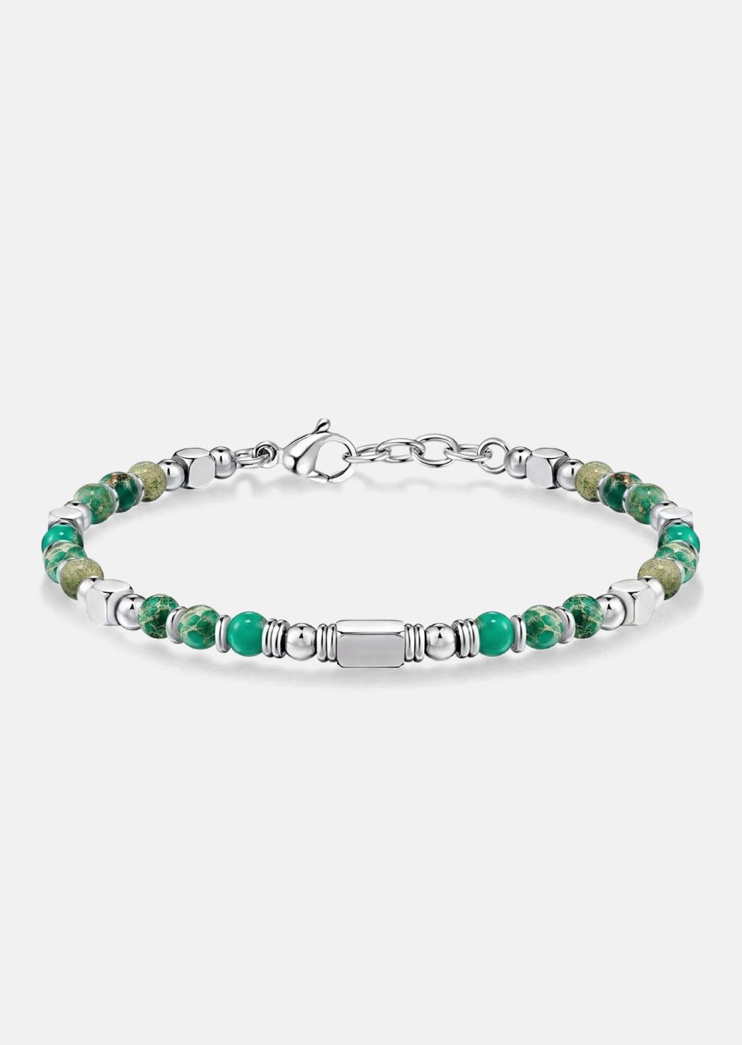 Bracelet perlé Verdant Pulse