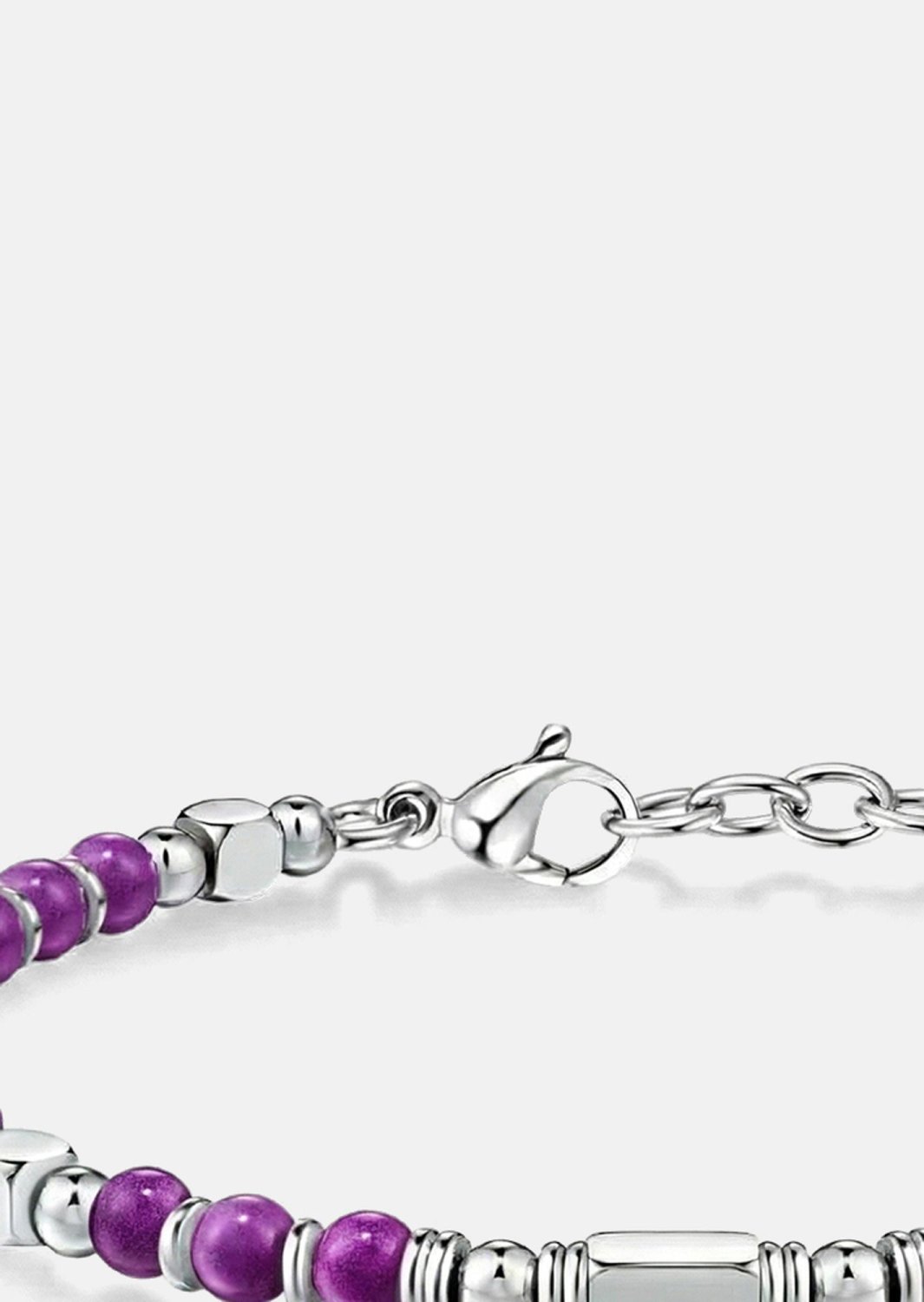 Bracelet perlé Violet Shield