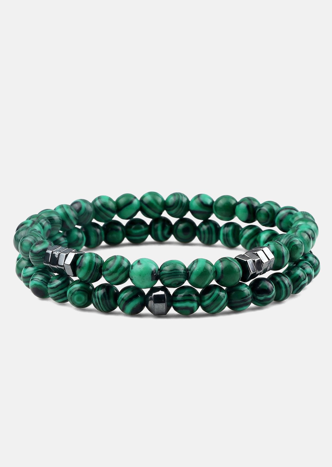 Bracelet perlé Verdant Essence