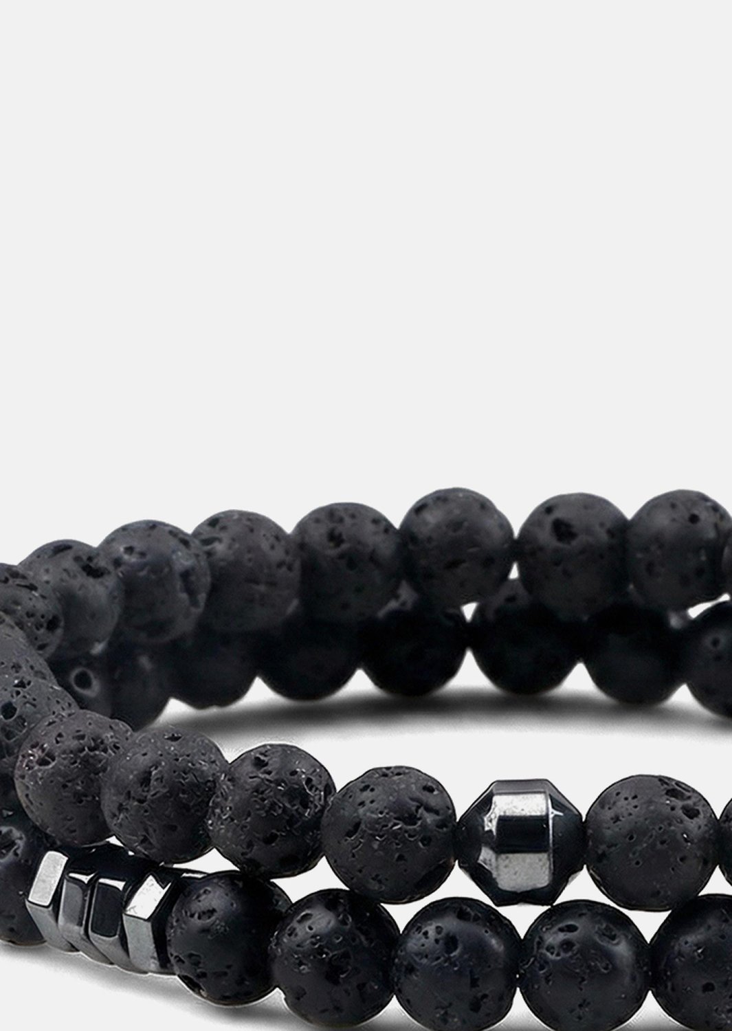 Bracelet perlé Onyx Edge