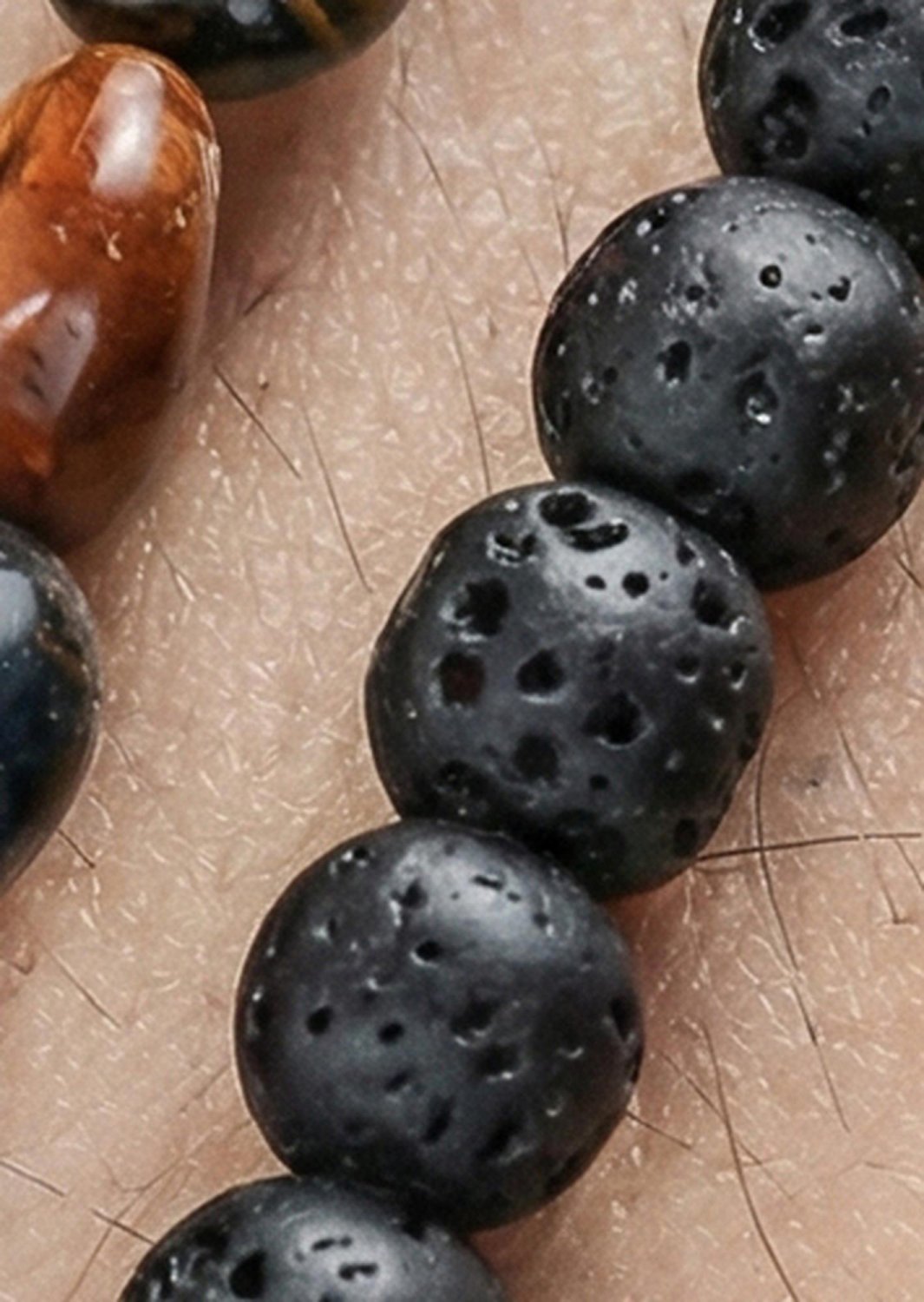 Bracelet perlé Granite Realm