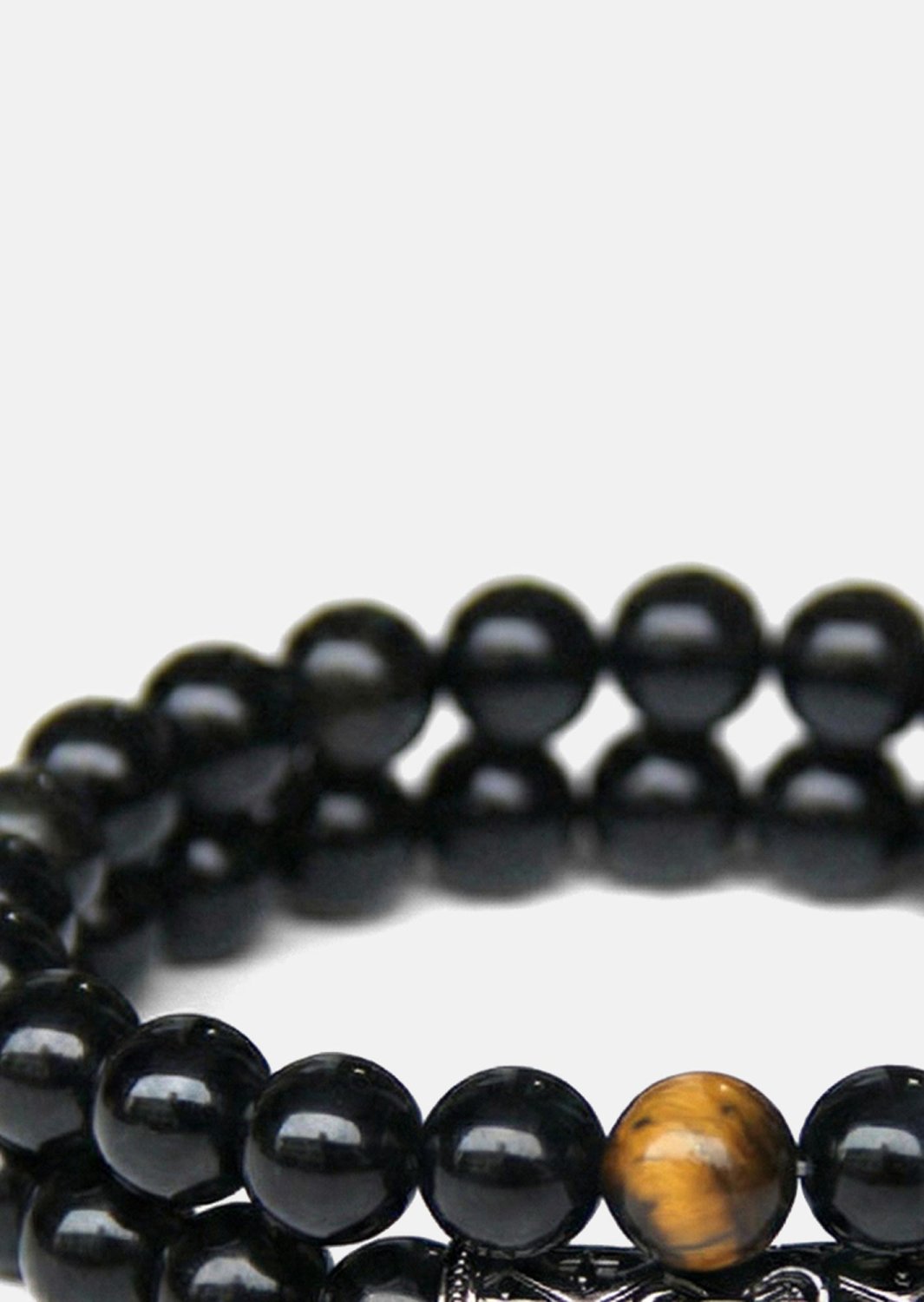 Bracelet perlé Onyx Valor