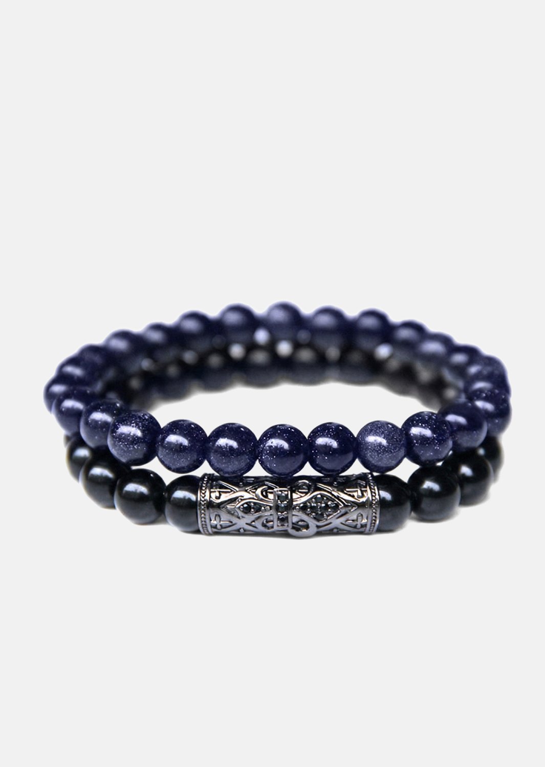 Bracelet perlé Midnight Nexus