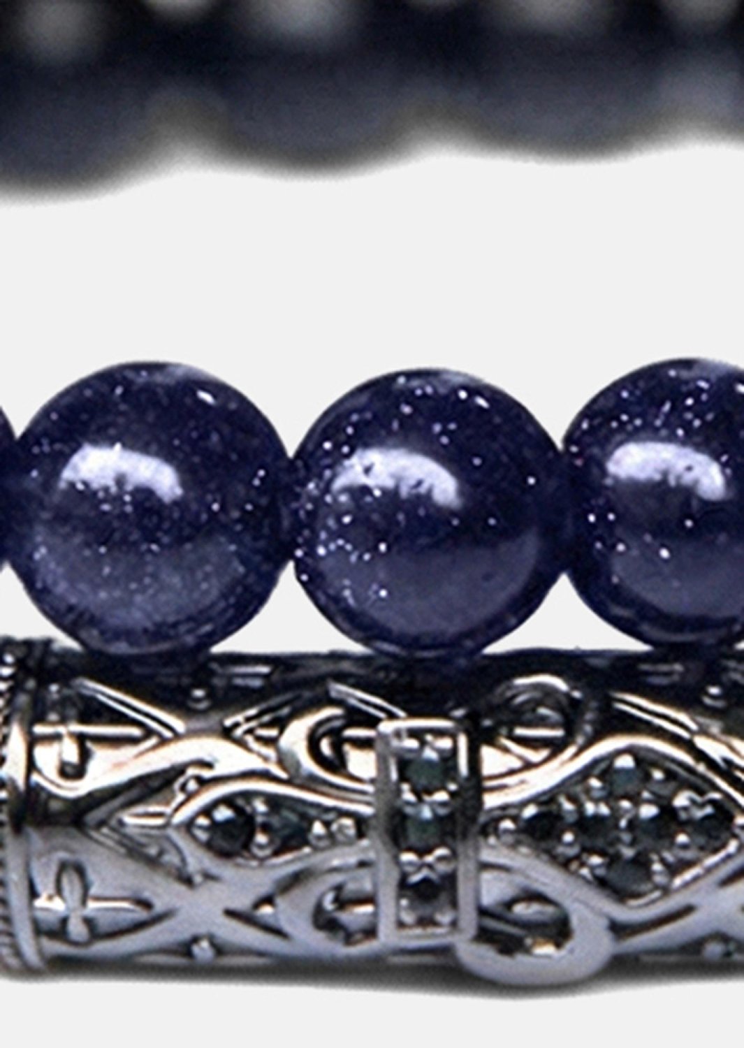 Bracelet perlé Midnight Nexus