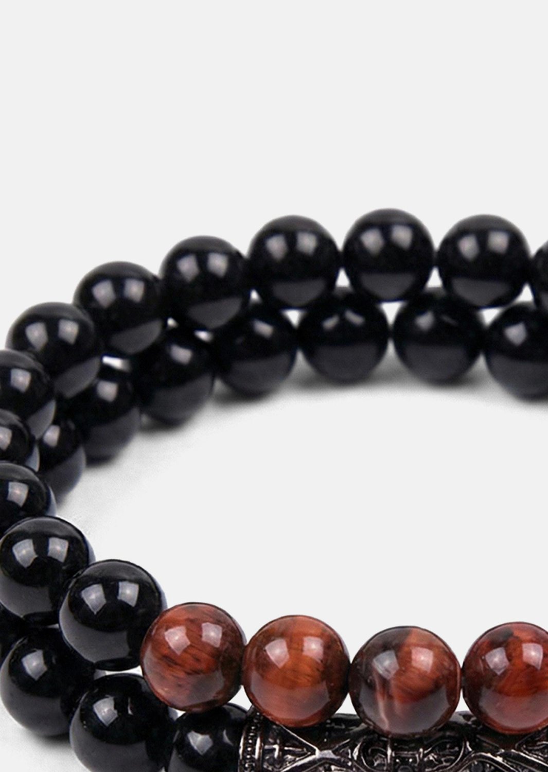 Bracelet perlé Ebon Crest