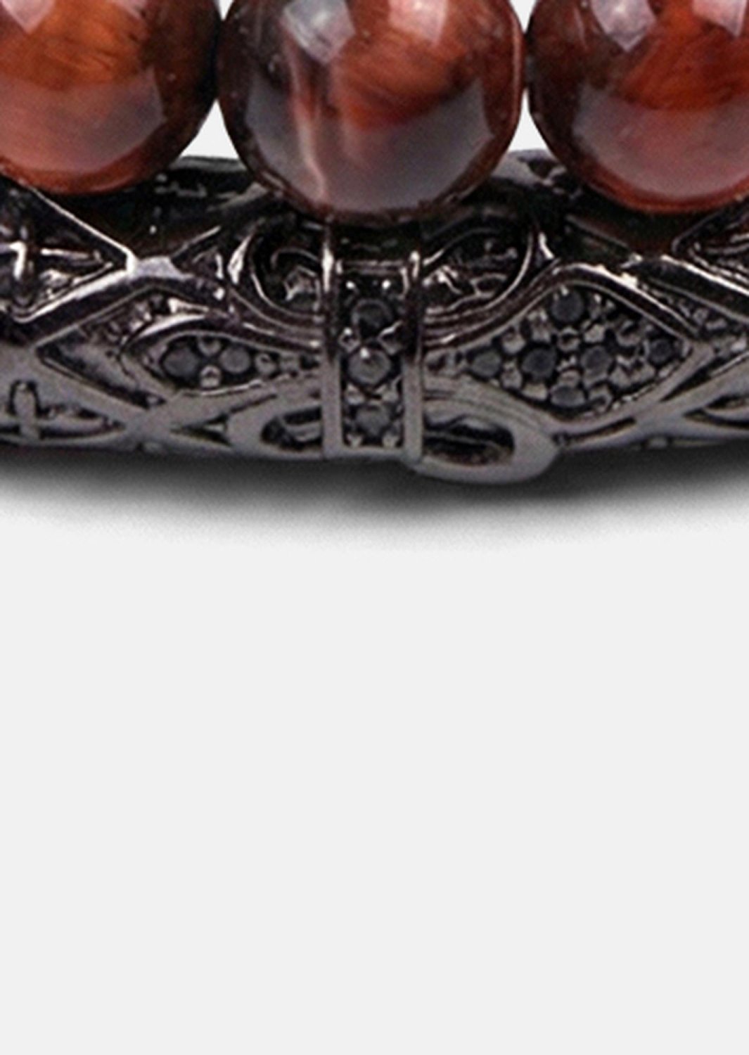 Bracelet perlé Ebon Crest