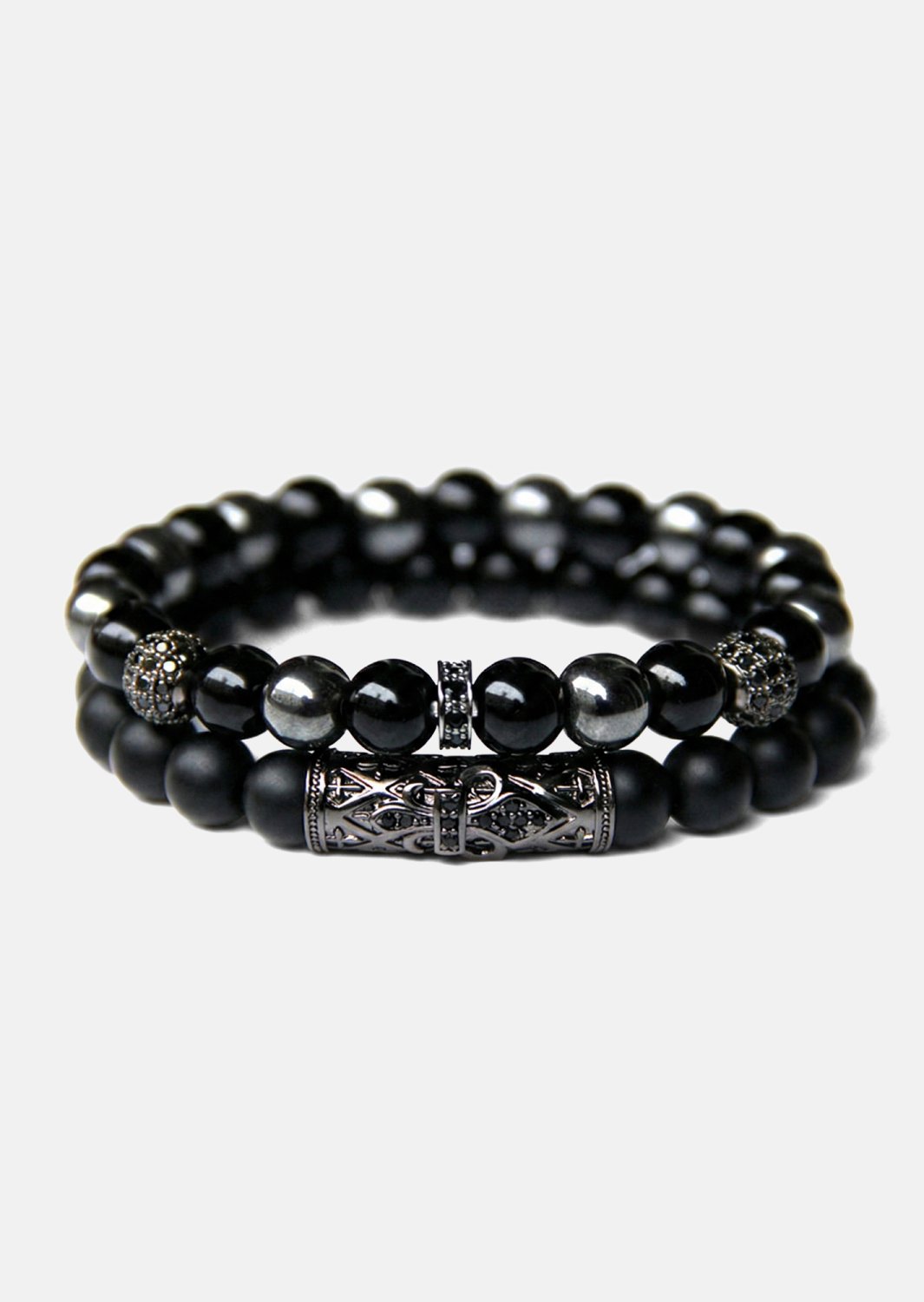 Bracelet perlé Sterling Knight