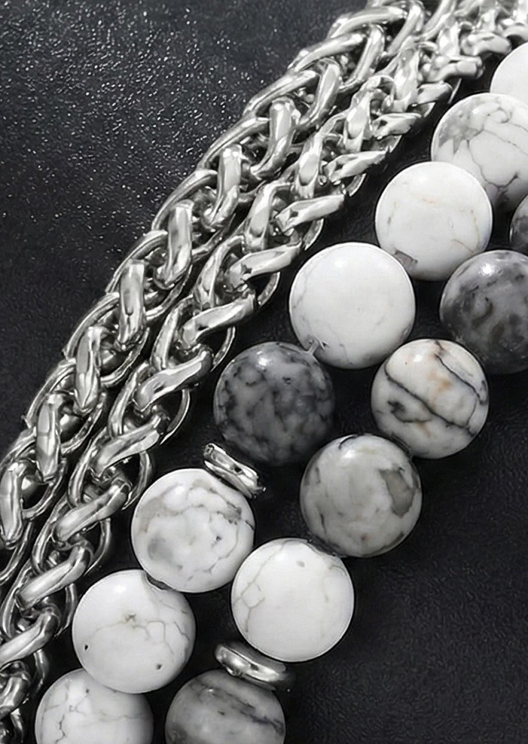 Bracelet perlé Titan Sphere