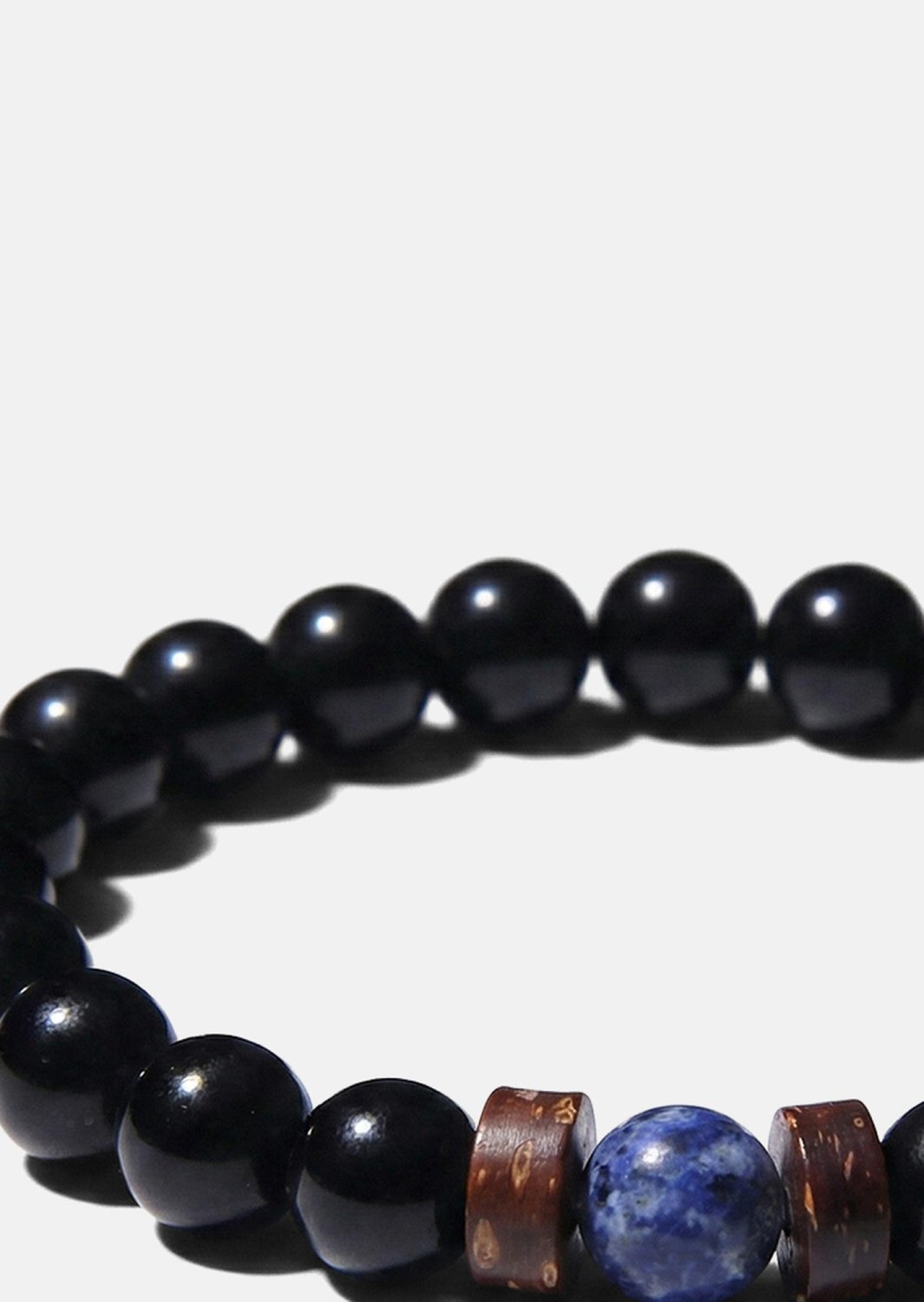 Bracelet perlé Obsidian Forge