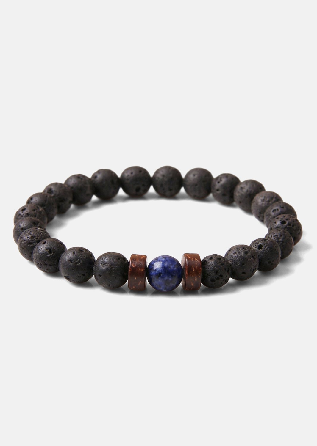 Bracelet perlé Lava Aura