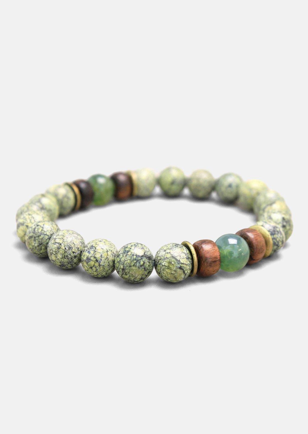 Bracelet perlé Verdant Charm