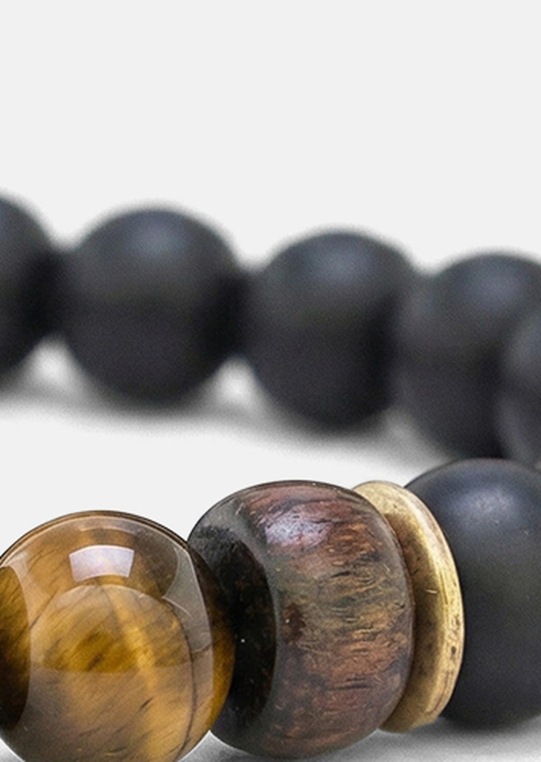 Bracelet perlé Ebon Valor