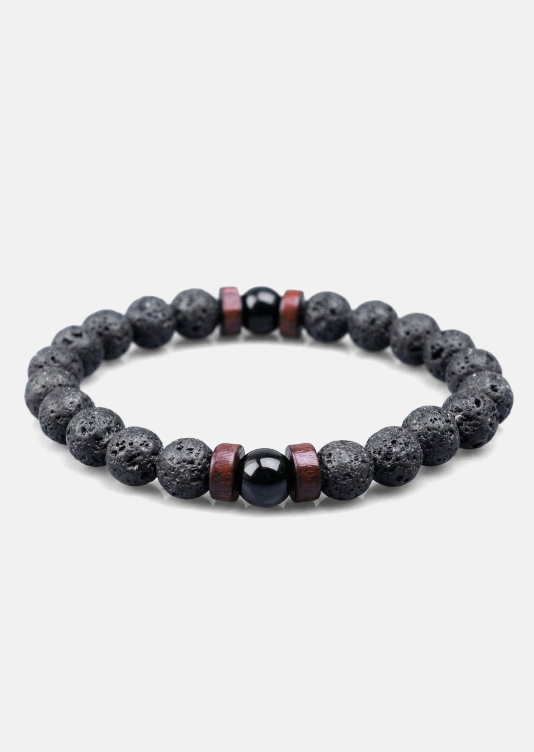 Bracelet perlé Obsidian Realm