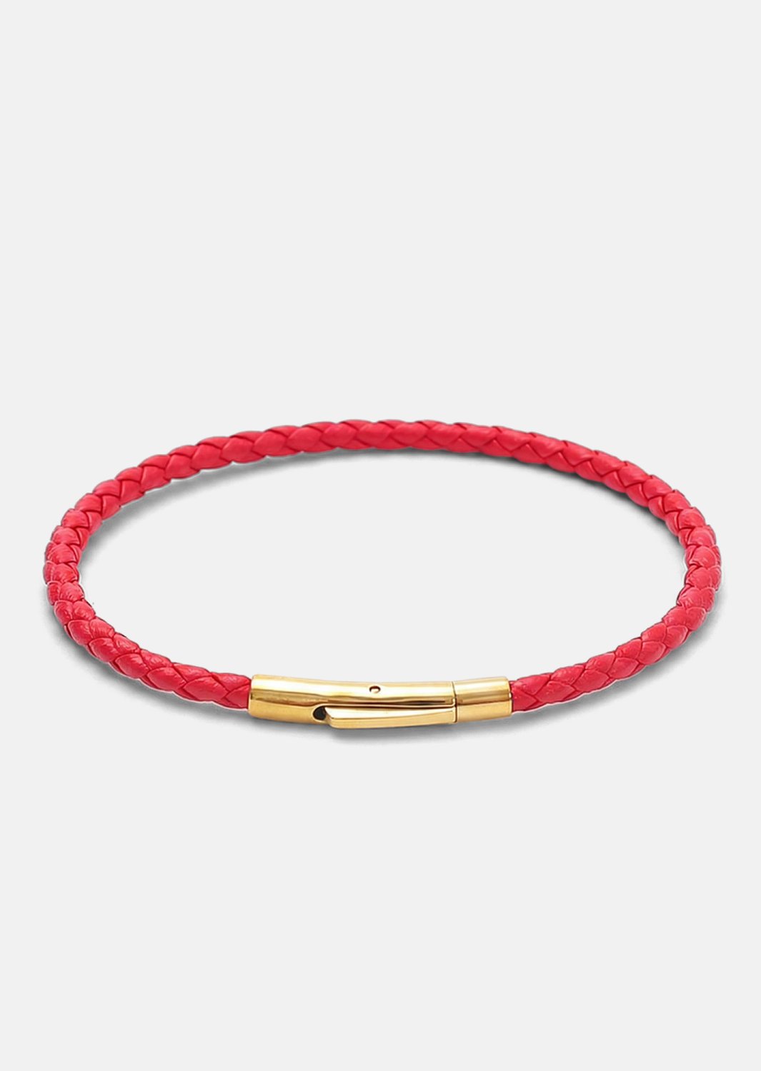Bracelet en cuir Crimson Cadenza