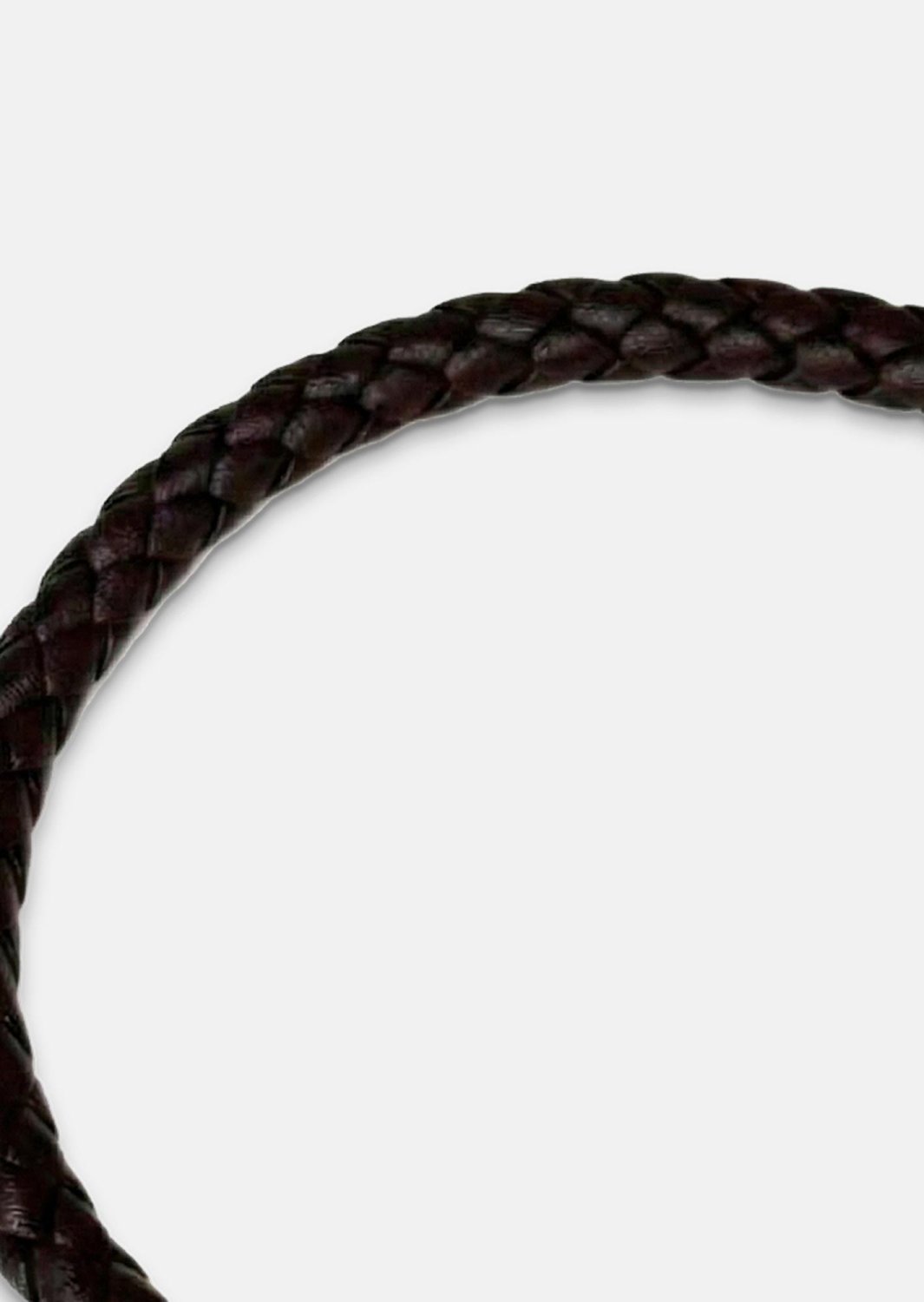 Bracelet en cuir Crown Weave