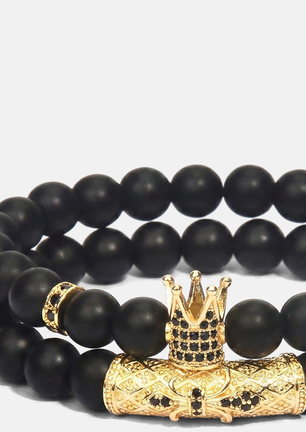 Bracelet perlé Regal Crown