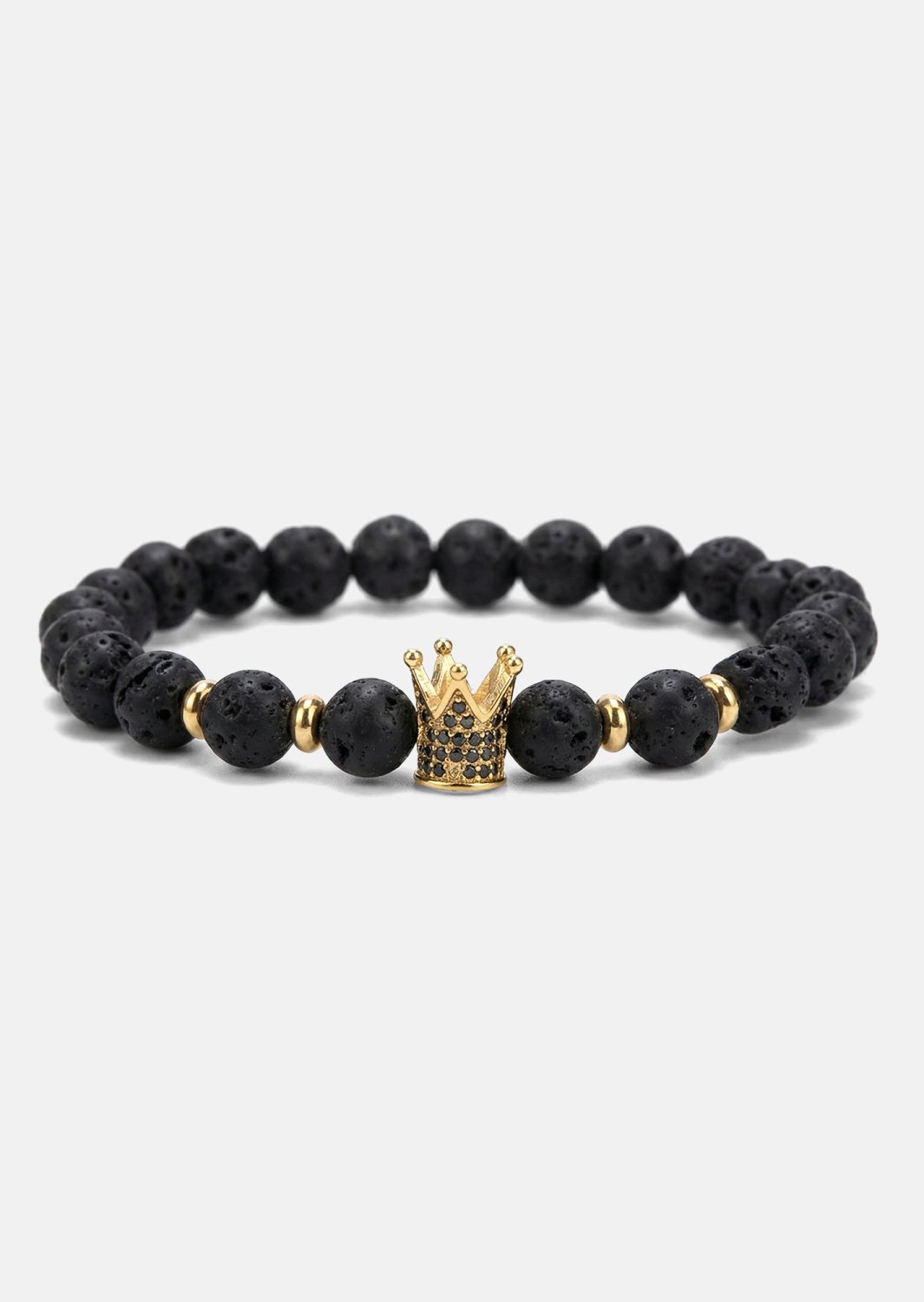 Bracelet perlé Noble Crown