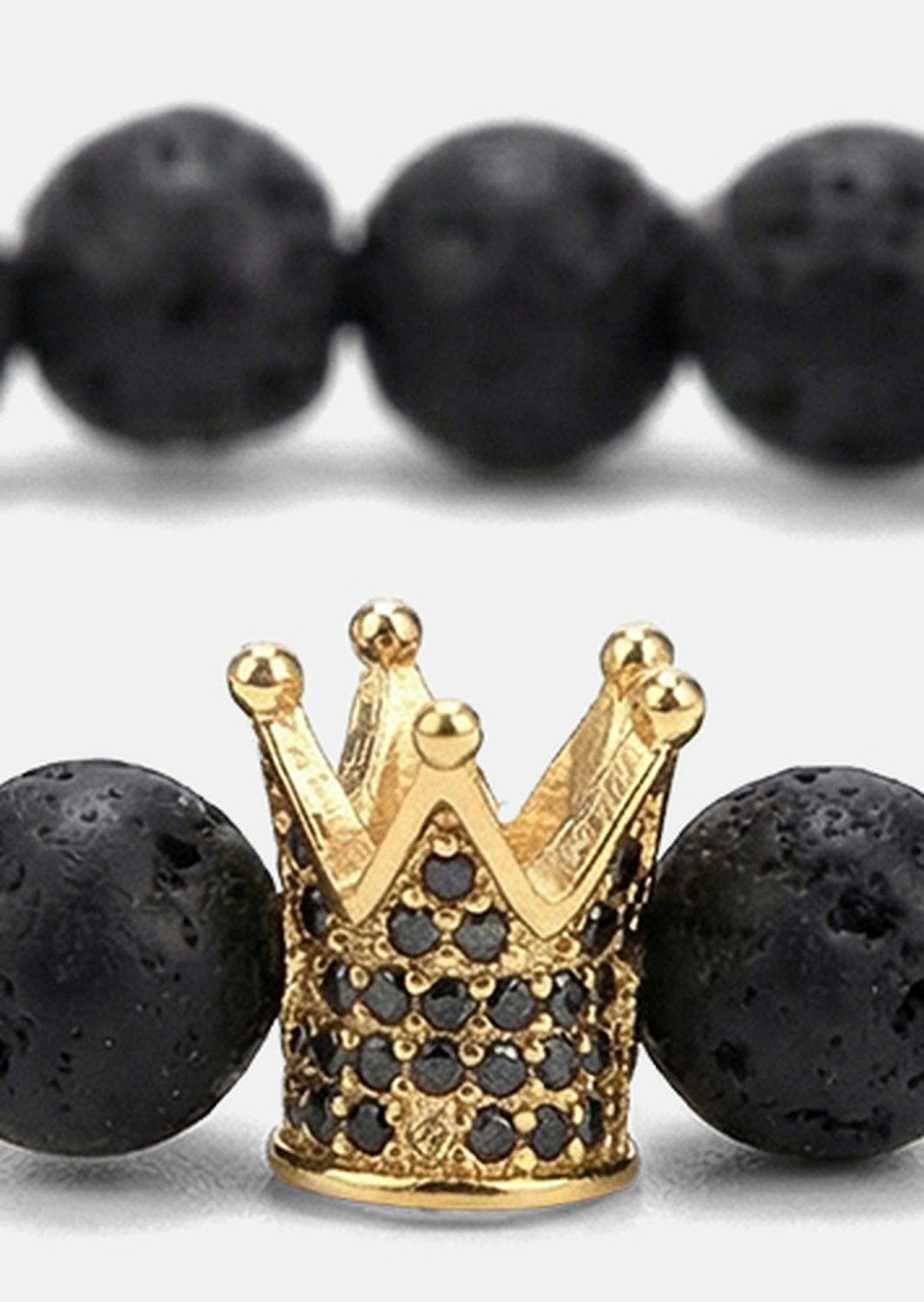 Bracelet perlé Noble Crown