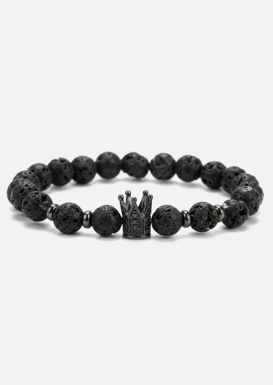 Bracelet perlé Majestic Crown