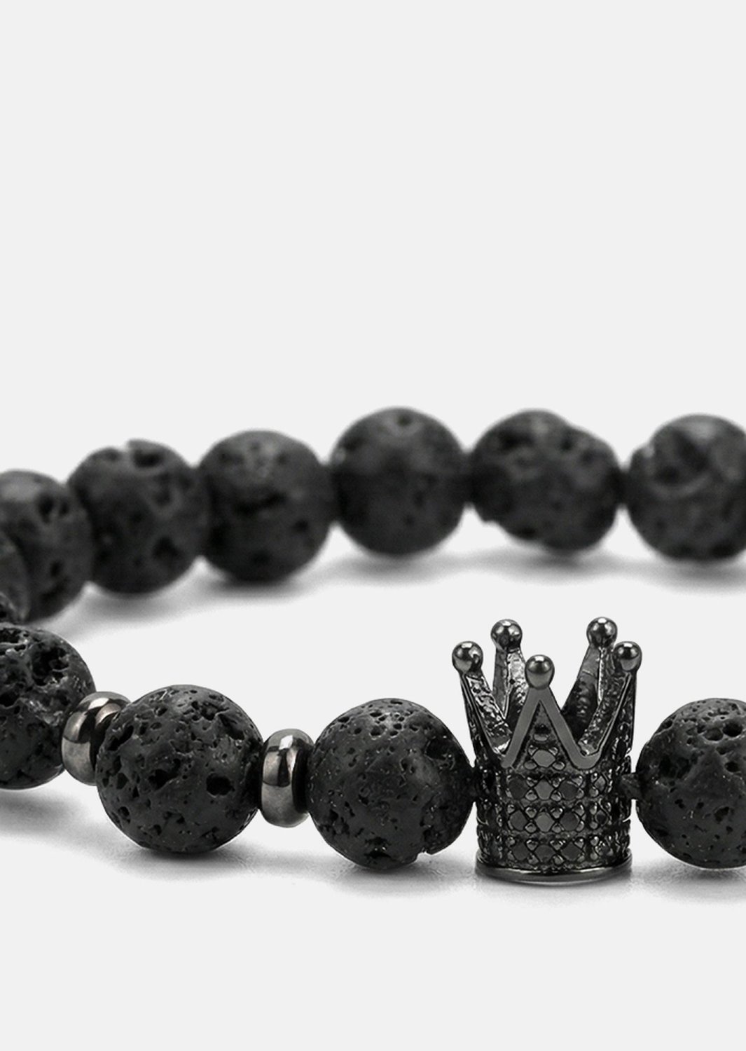 Bracelet perlé Majestic Crown