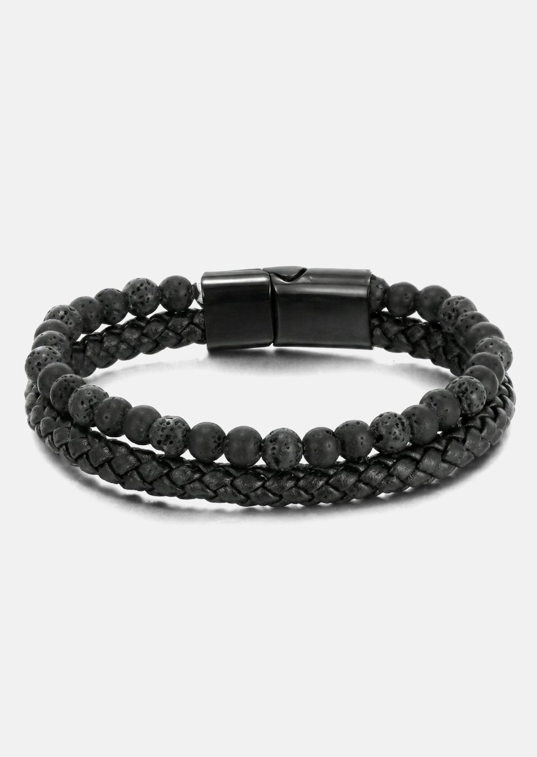 Bracelet en cuir Shadow Embrace