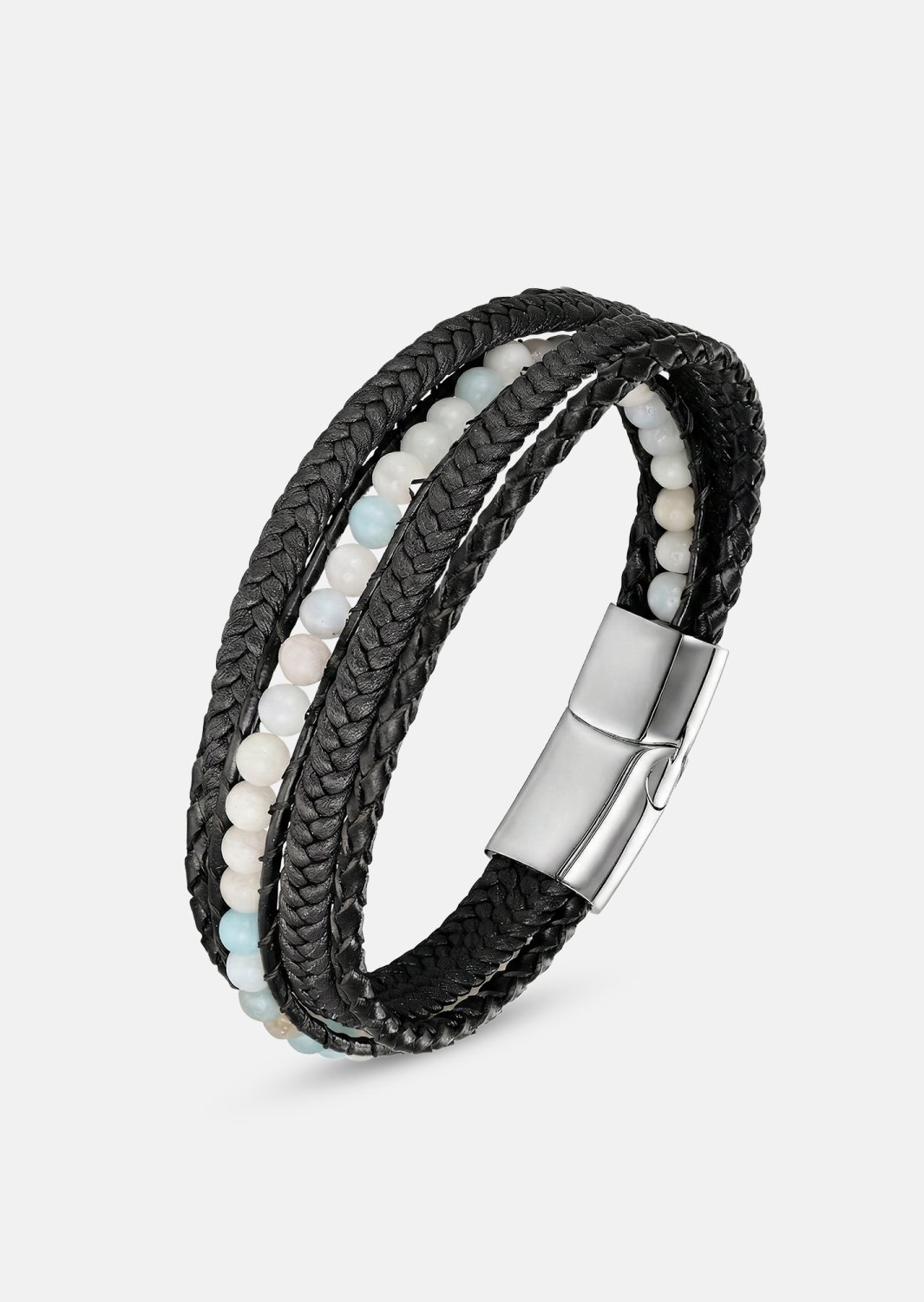 Bracelet en cuir Titan Leaf