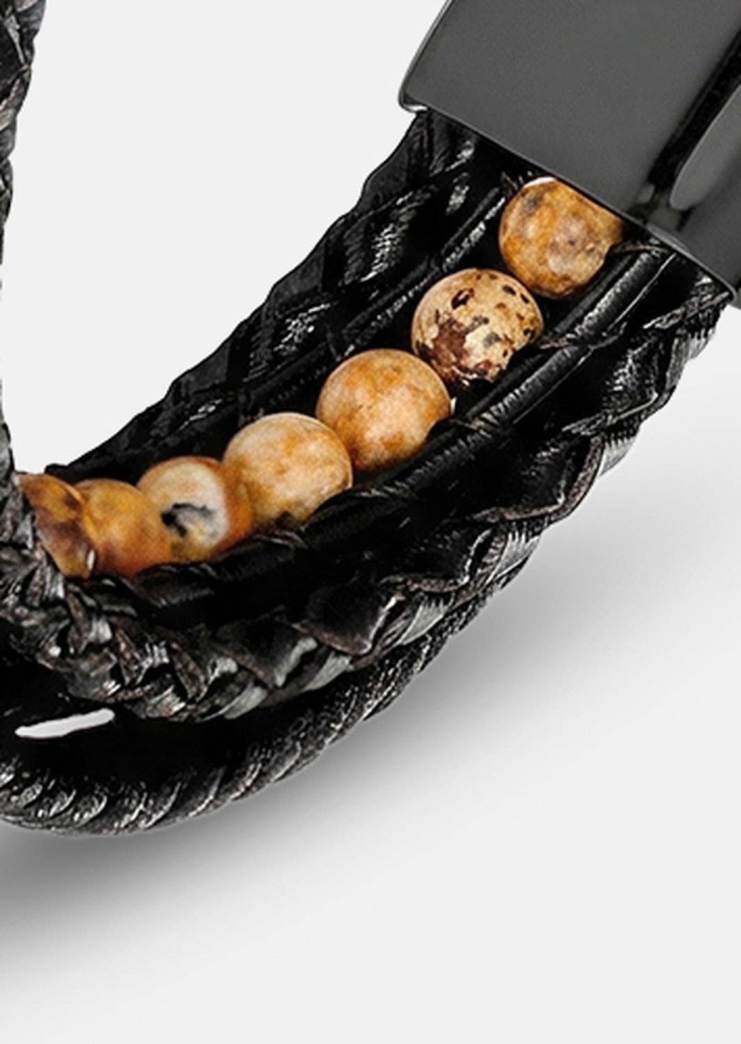Bracelet en cuir Granite Finery