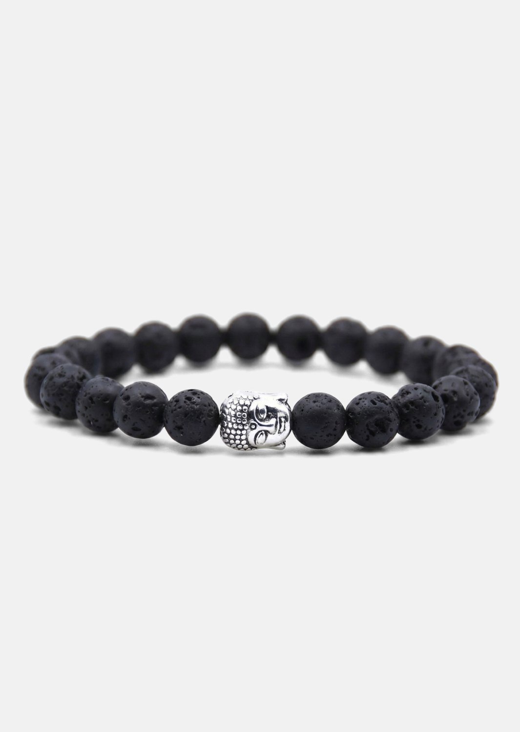 Bracelet perlé Obsidian Aura