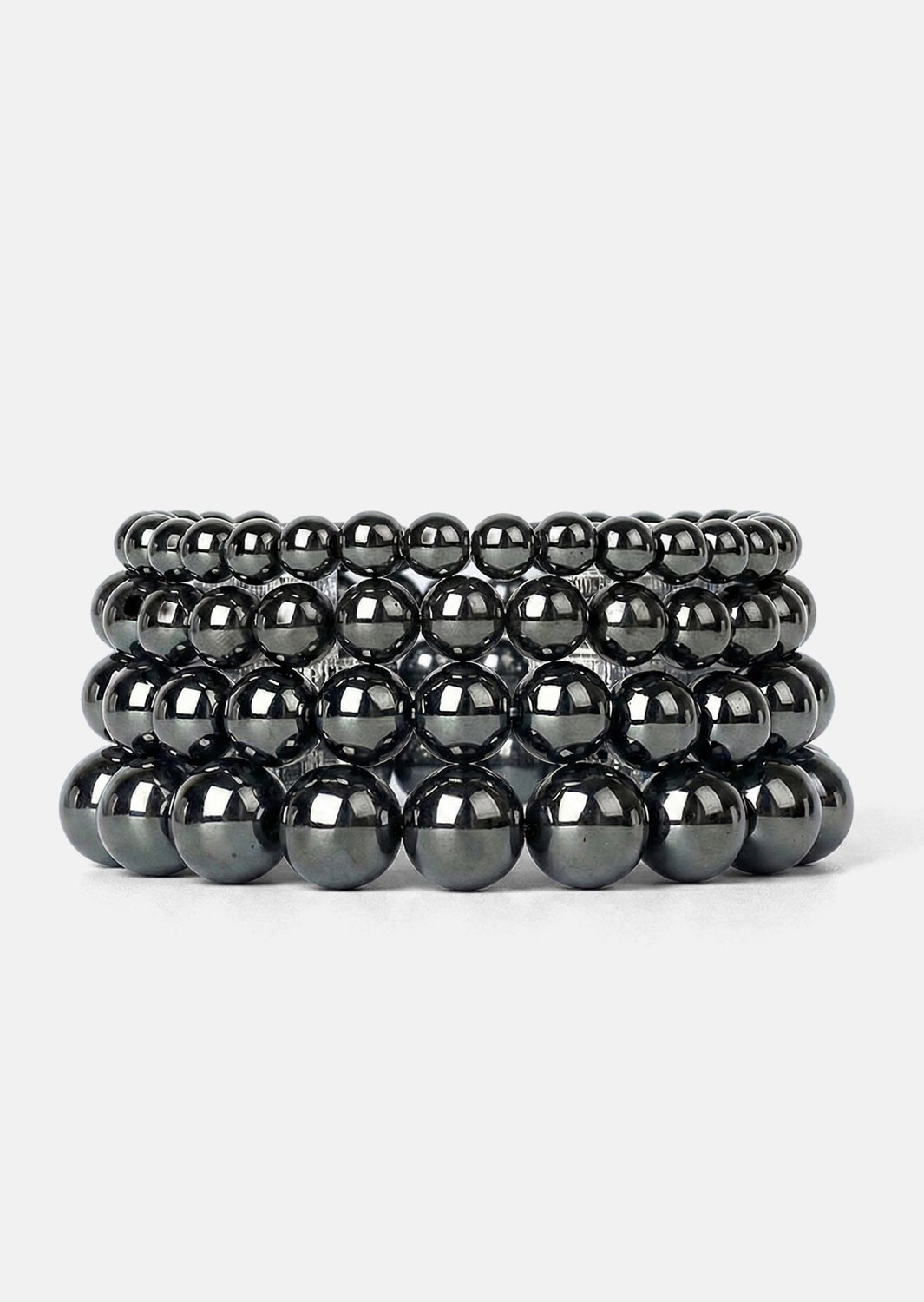 Bracelet perlé Obsidian Flow