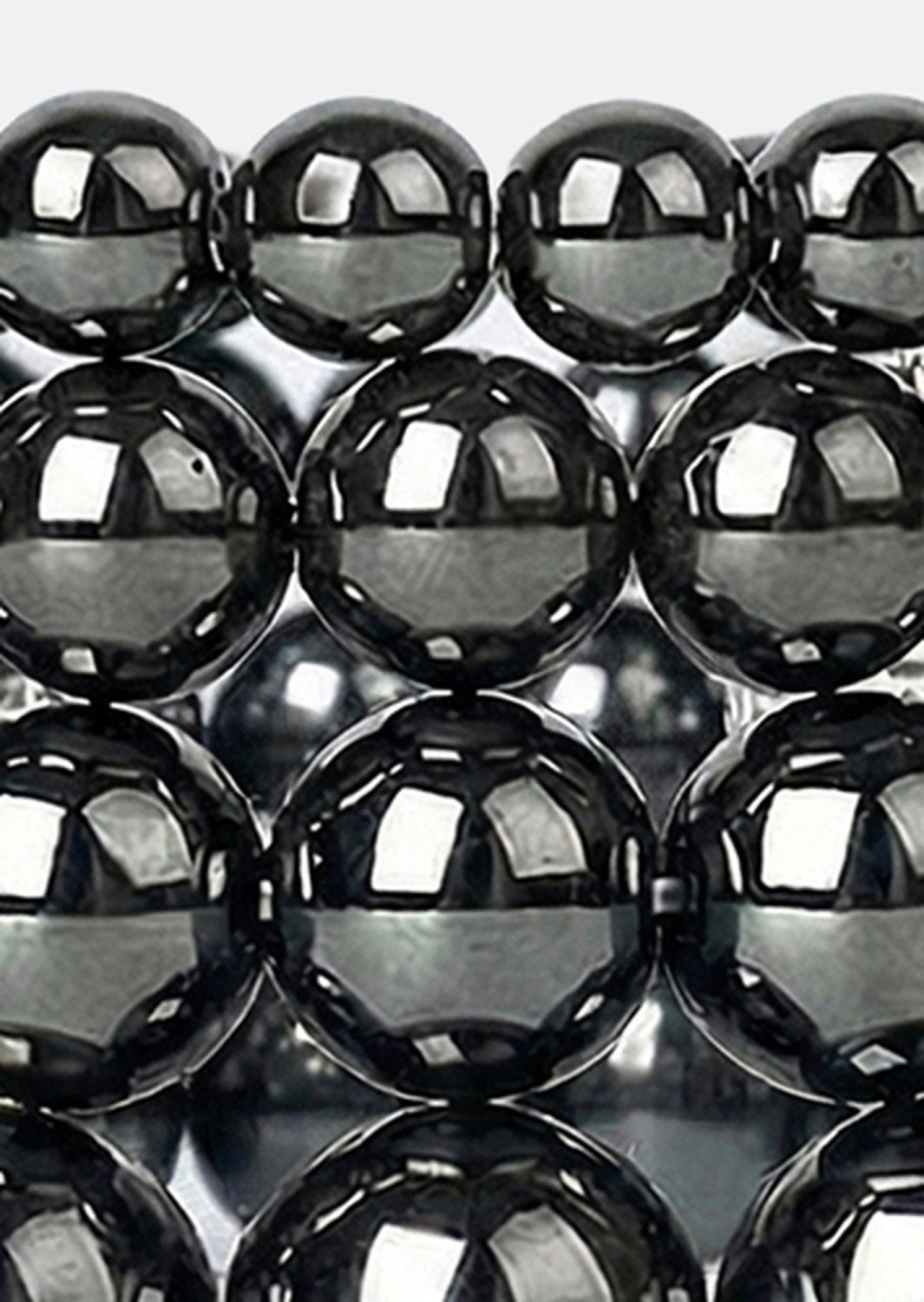 Bracelet perlé Obsidian Flow