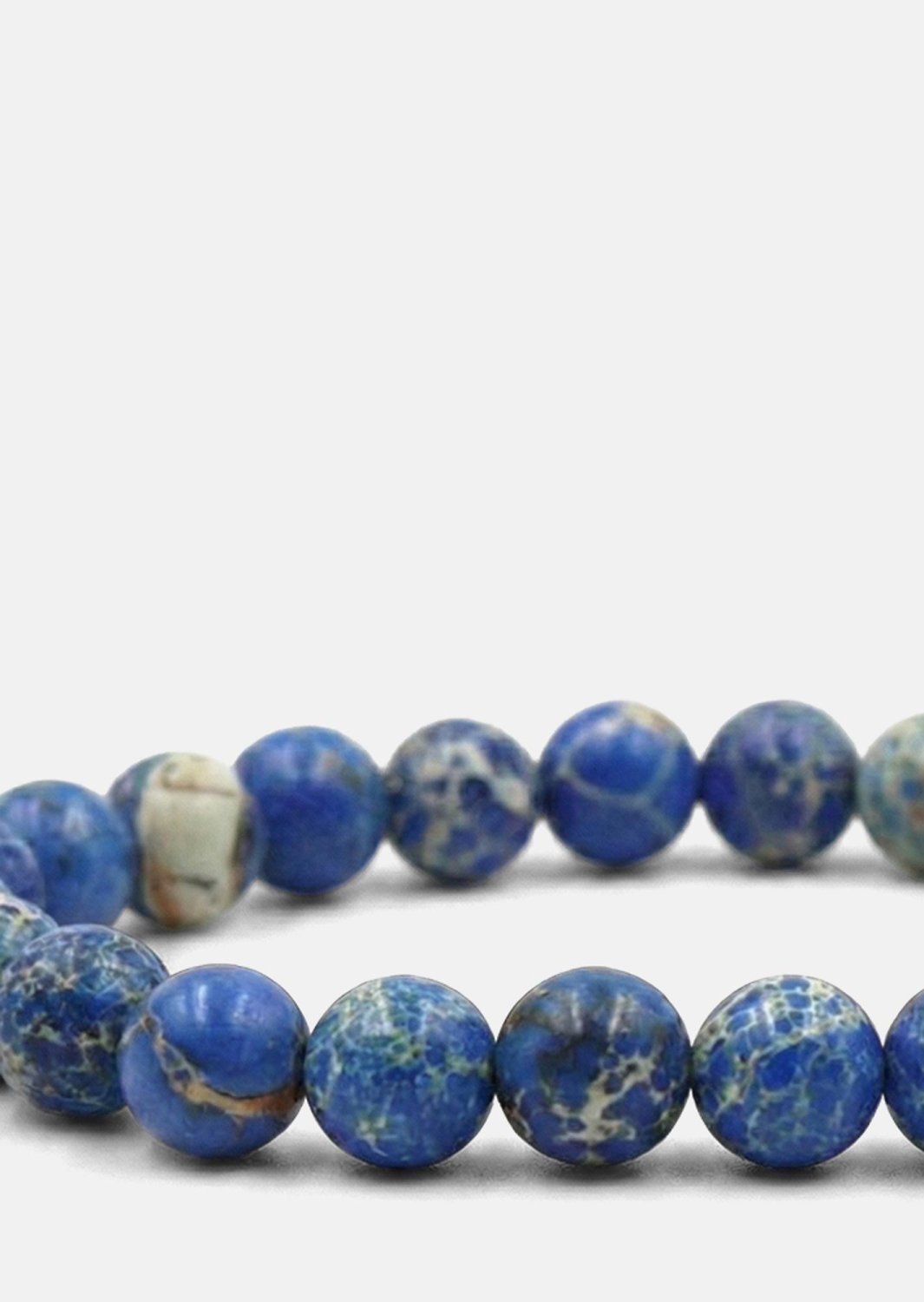 Bracelet perlé Azure Valor