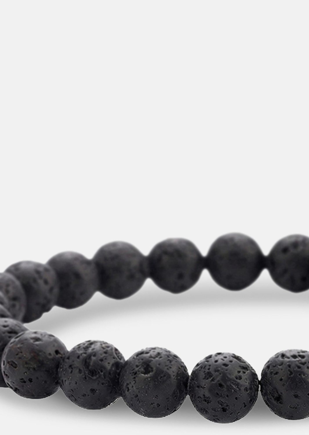Bracelet perlé Obsidian Thread