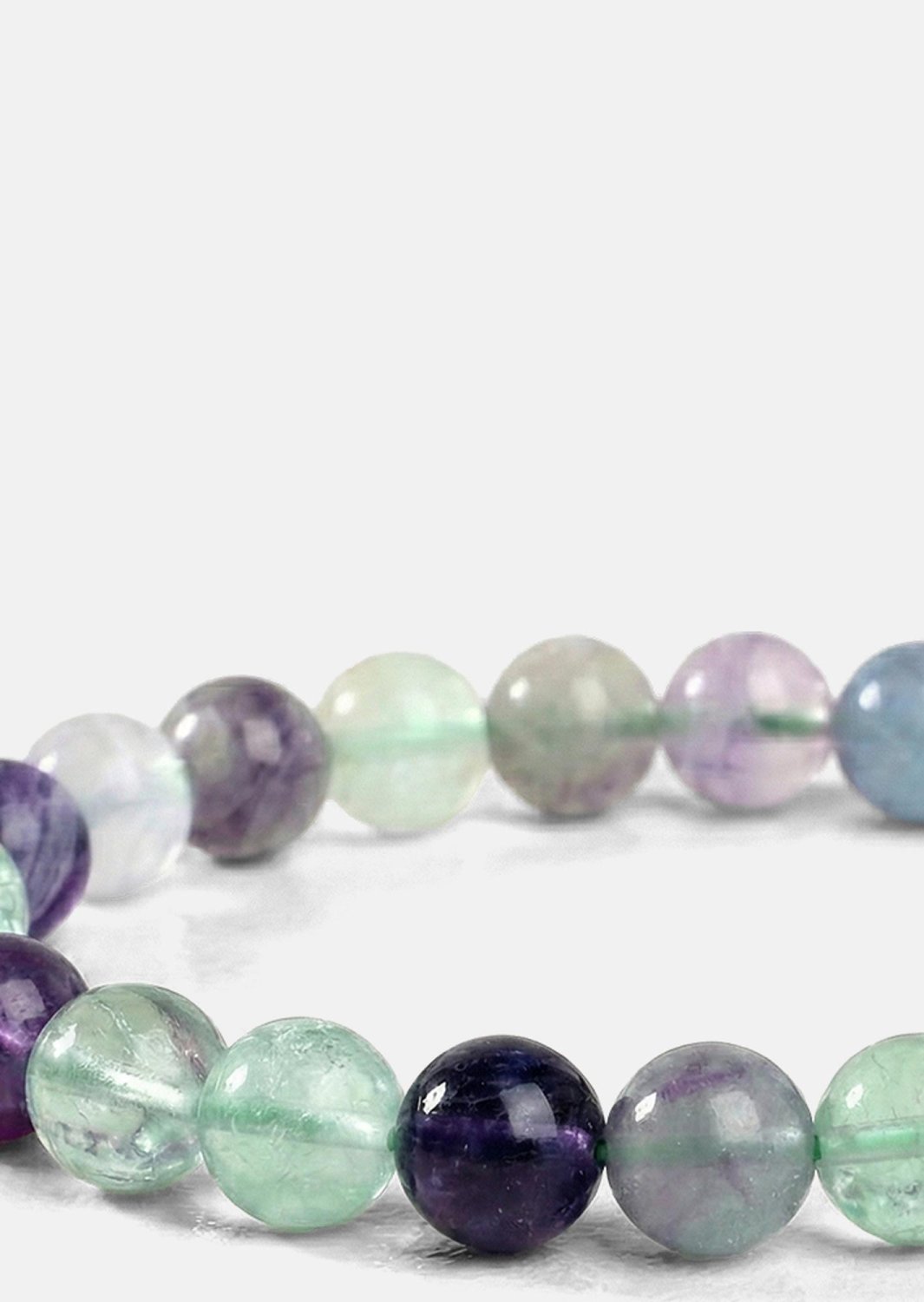 Bracelet perlé Fluorite Nexus