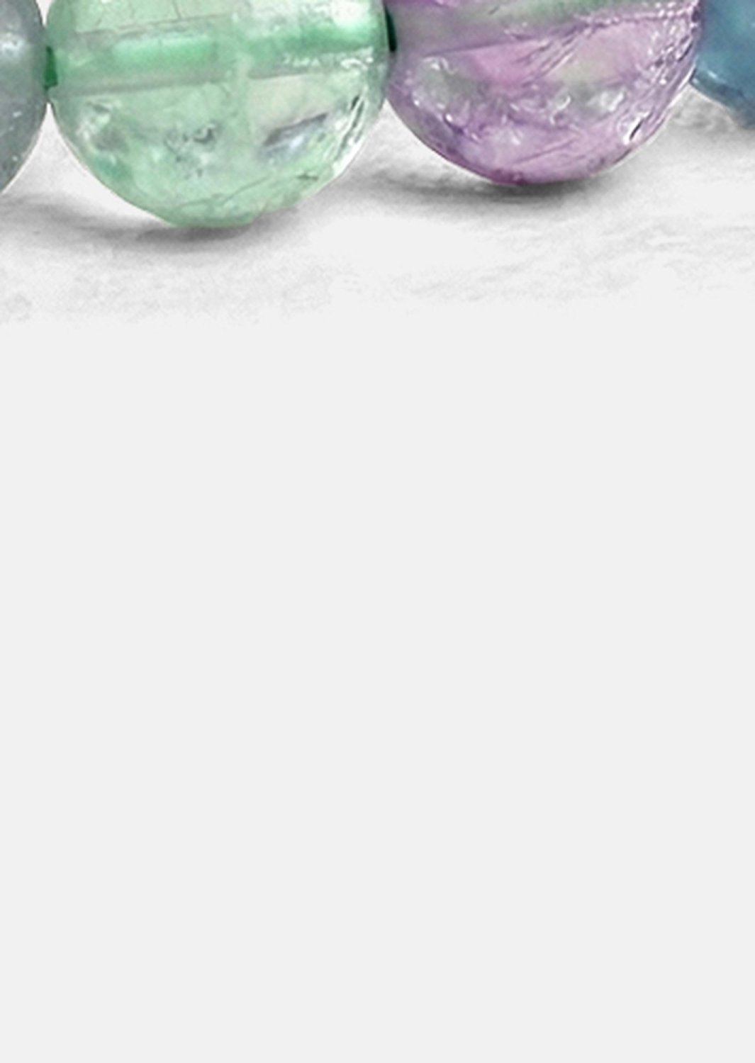 Bracelet perlé Fluorite Nexus