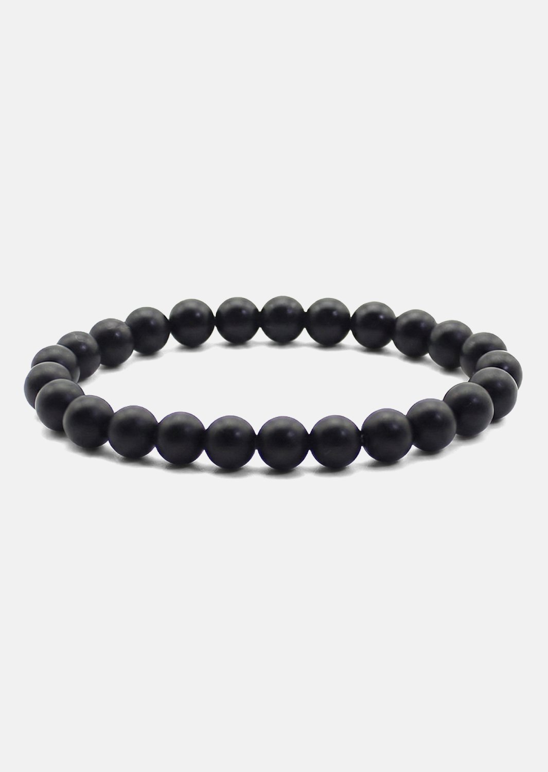 Bracelet perlé Obsidian Whisper