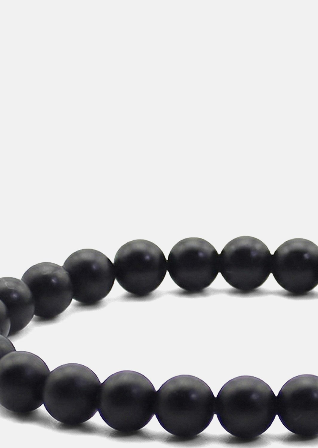 Bracelet perlé Obsidian Whisper