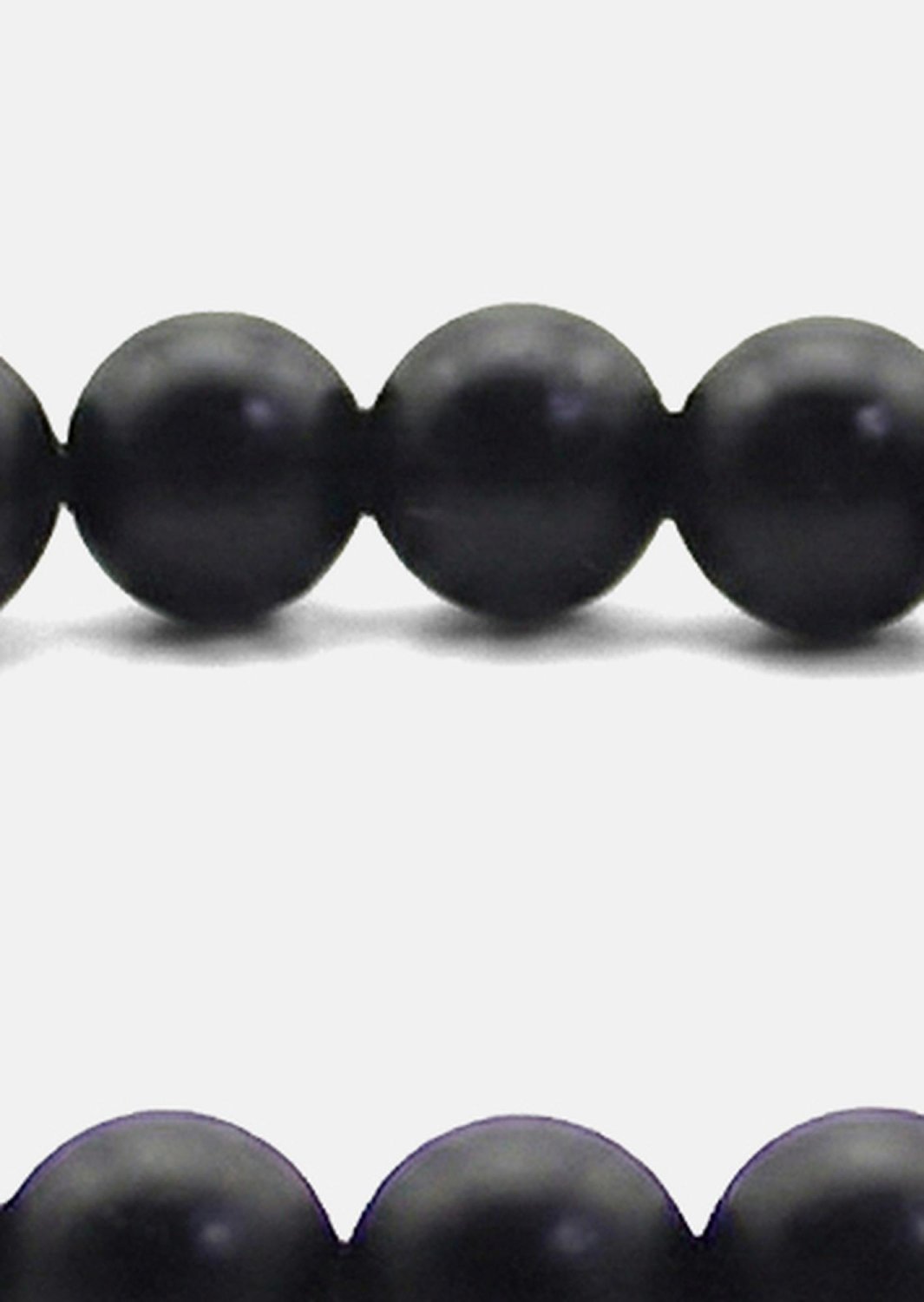 Bracelet perlé Obsidian Whisper
