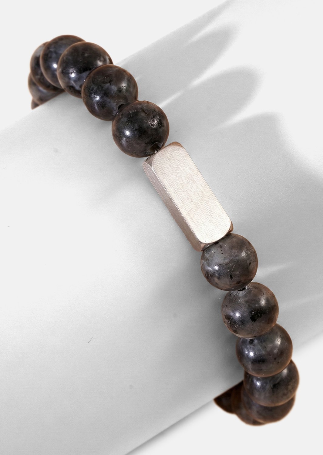Bracelet perlé Onyx Fusion