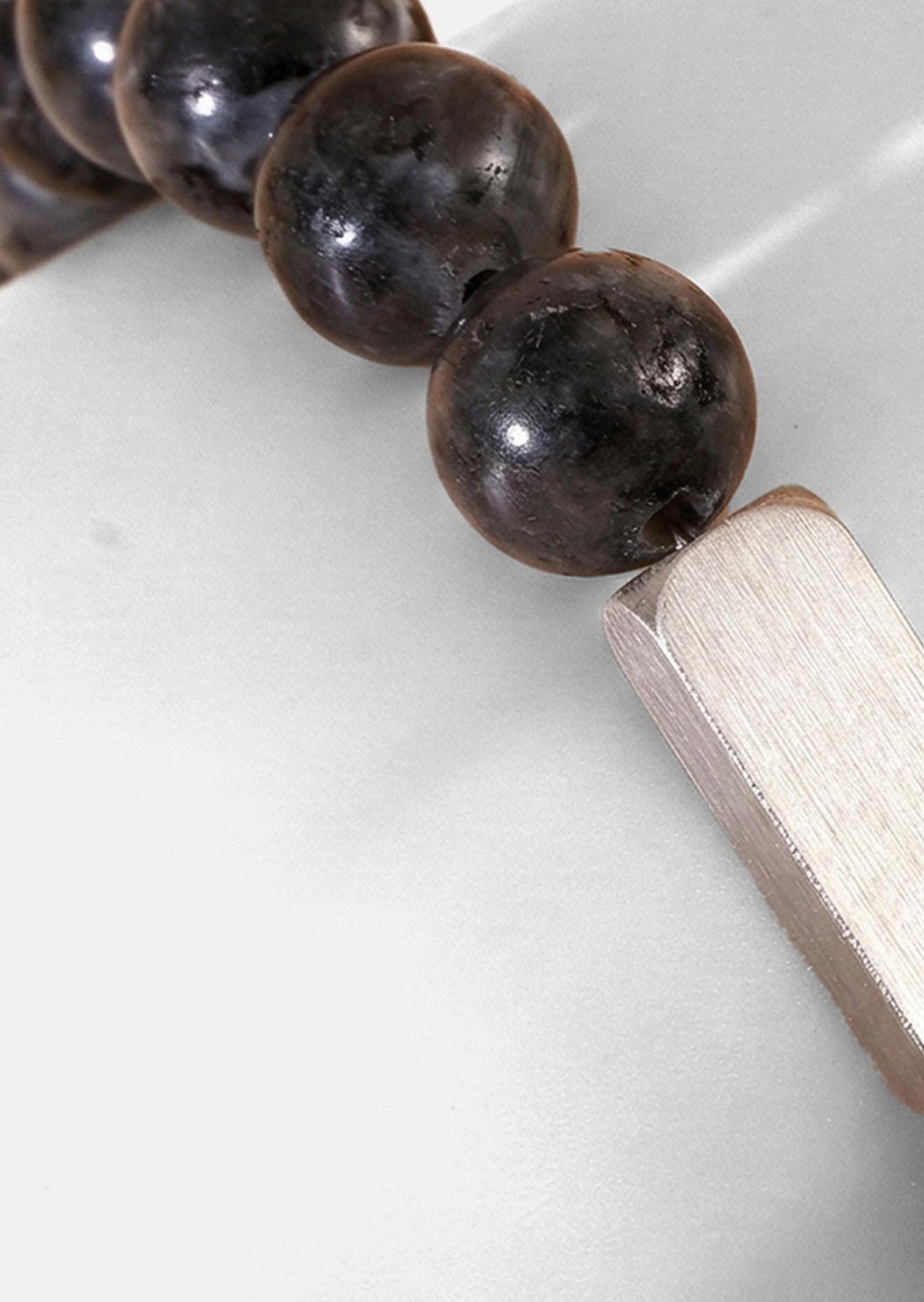 Bracelet perlé Onyx Fusion